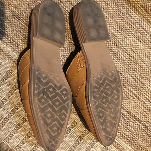 Zodiac Hendrix Slip-On Woven Mule Flats Brown Size 10 EUC CLOSET CLEAR-OUT! - Picture 7 of 15
